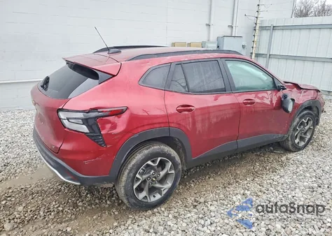 2025 Chevrolet Trax 1Lt z USA, uszkodzony, nr VIN KL77LHEP9SC233190